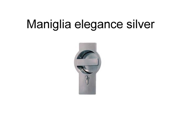 Maniglia elegance silver